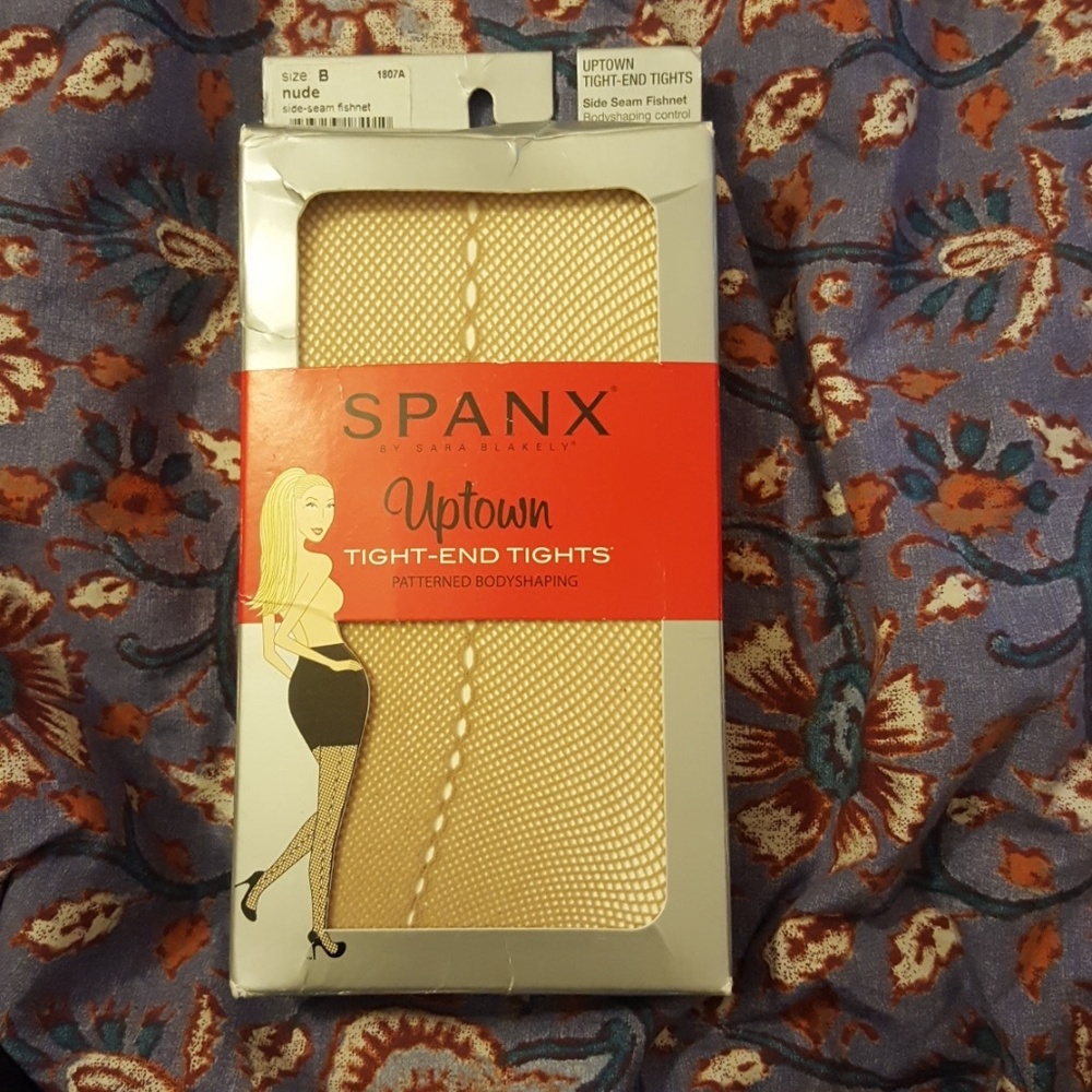 Spanx fishnet tights